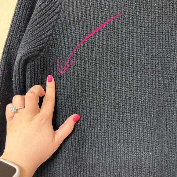 a.n.a - Women's Black Knit Cardigan - Picture 8 of 9